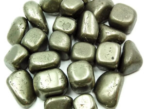 pyrite tumble stone
