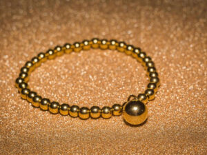 golden quartz bracelet